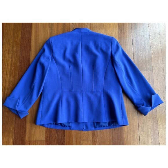 Kasper 3 Button Blazer with Notched Collar, 14W - Picture 4 of 6